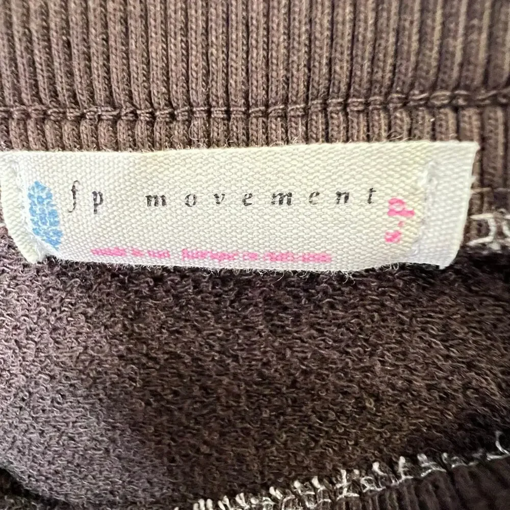 NWOT Free People Movement Freestyle Pants Dark Brown - Size Small Available - Picture 5 of 8